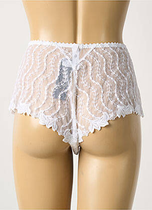 Shorty broderie alb SECRET D'EVA femeie