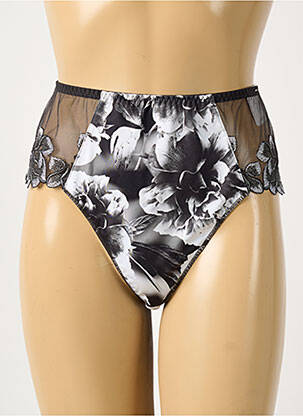 Chilot cu talie înaltă negru SECRET D'EVA femme