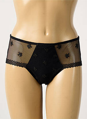 Shorty broderie negru SECRET D'EVA femeie