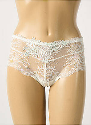 Shorty broderie alb AMBRA femeie