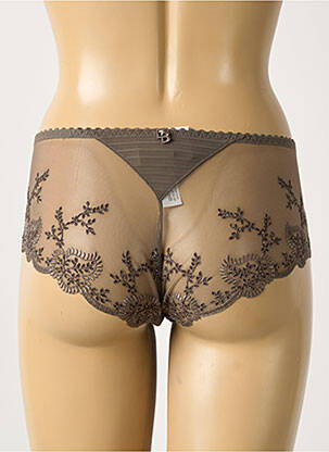Shorty broderie verde LOUISA BRACQ femeie