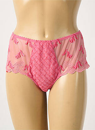 Shorty broderie roz SECRET D'EVA femeie