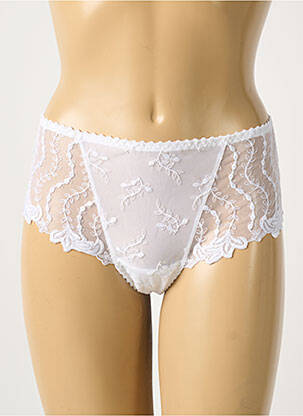 Shorty broderie alb SECRET D'EVA femeie