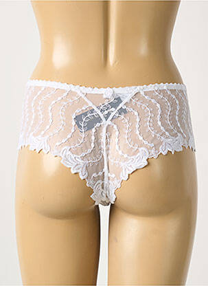 Shorty broderie alb SECRET D'EVA femeie