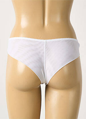 Tanga broderie alb AMBRA femeie