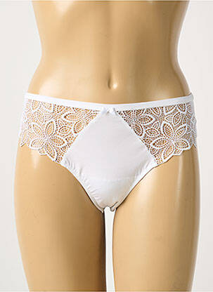 Tanga elasticitate alb AMBRA femeie