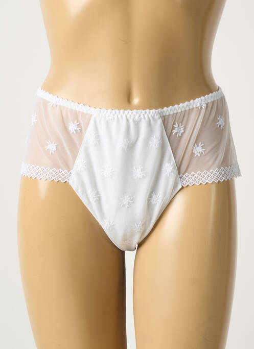 Chilot alb SECRET D'EVA femeie