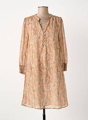 Rochie midi bej ELORA femeie