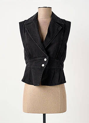 Vestă fără mâneci negru ELORA femeie