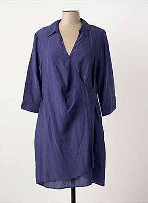 Rochie midi albastru ELORA femeie