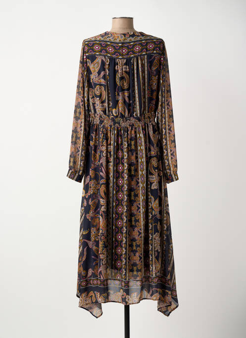 Rochie lungă albastru ELORA femeie