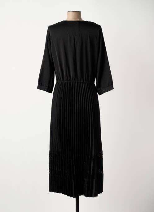 Rochie lungă negru ELORA femeie