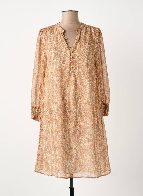 Rochie midi bej ELORA femeie