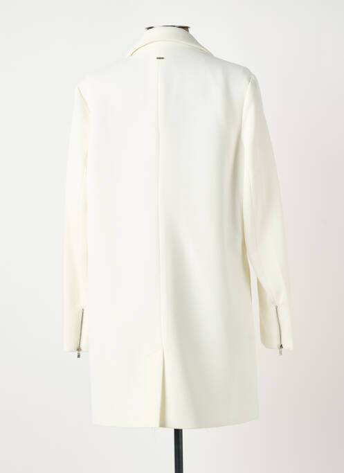 Palton lung bej ELORA femeie