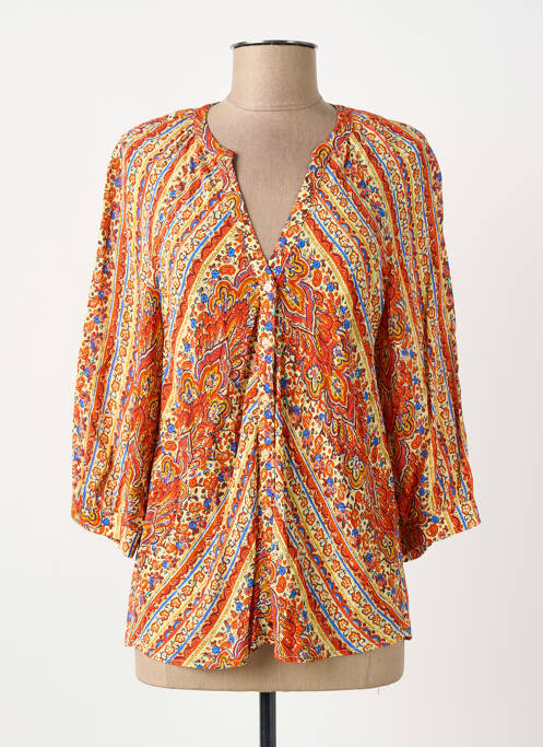 Cămașă portocaliu ELORA femeie