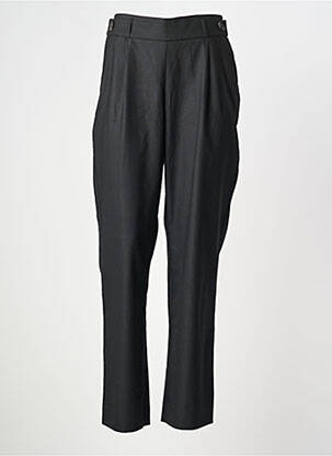 Pantalon drept elasticitate mărime normală negru ELORA femeie
