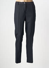 Pantalon slim țesătură poplin mărime normală albastru ELORA femme