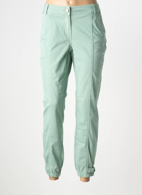 Pantalon slim verde ELORA femeie