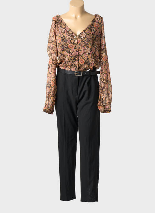 Salopetă-pantalon negru ELORA femeie