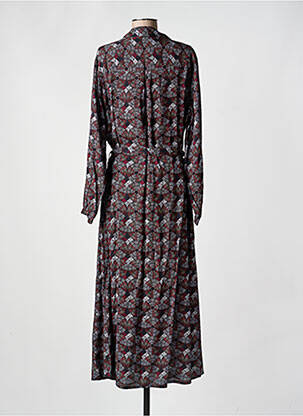 Rochie lungă mâneci lungi mâneci lungi negru AGATHE & LOUISE femeie