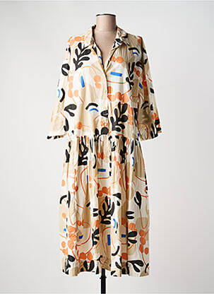 Rochie lungă alb MASAI femeie