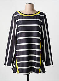 Tricou mâneci lungi mâneci lungi negru AN II VITO femme