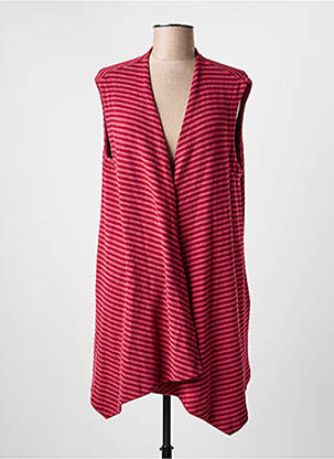 Vestă fără mâneci roz MES SOEURS ET MOI femeie