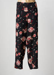 Pantalon drept țesătură crep mărime normală negru G!OZE femme
