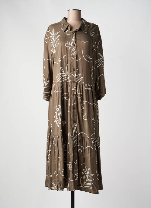 Rochie lungă verde MASAI femeie