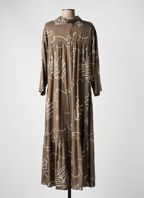 Rochie lungă verde MASAI femeie