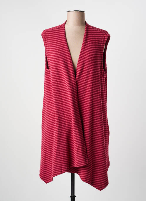 Vestă fără mâneci roz MES SOEURS ET MOI femeie