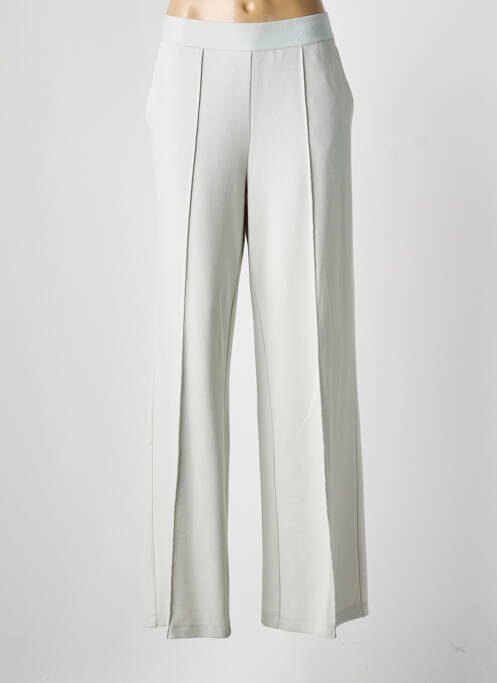 Pantalon larg gri YESTA femeie