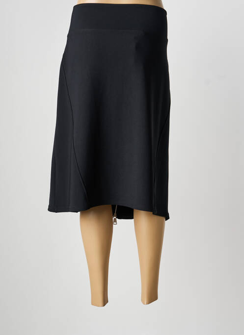 Fustă midi negru MELLEM femeie