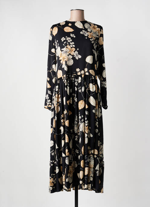 Rochie lungă negru KOSMIKA femeie