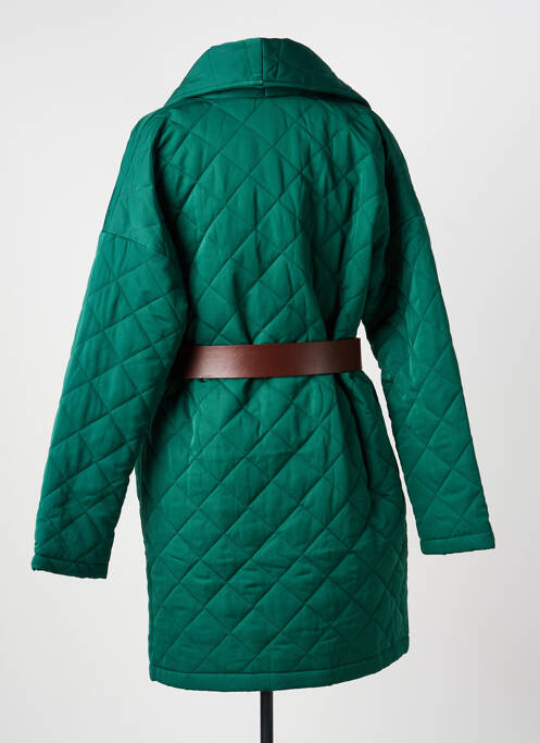 Palton lung verde MADISON femeie