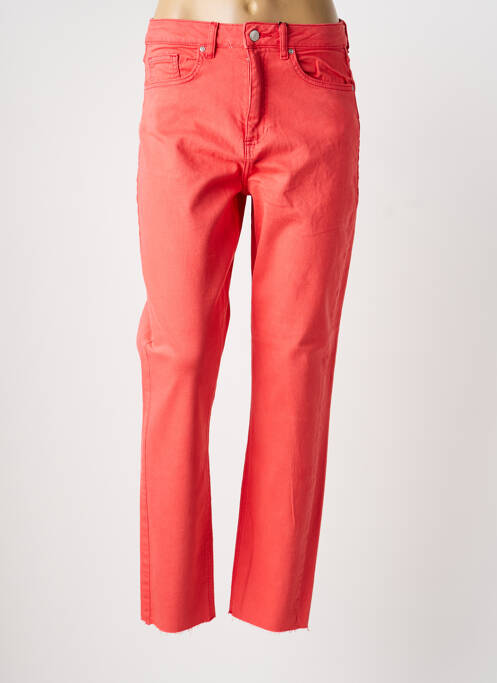 Blugi cu croială slim roșu B.YOUNG femeie