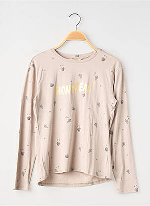 Tricou bej MINI MIGNON fată