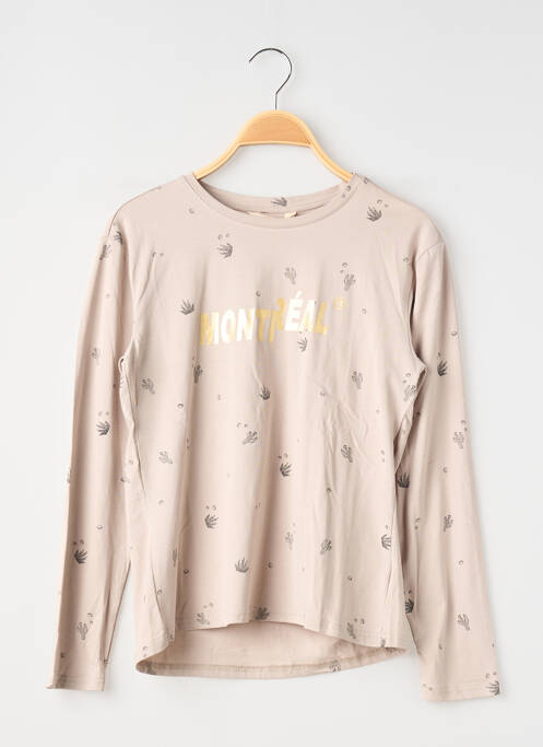 Tricou bej MINI MIGNON fată