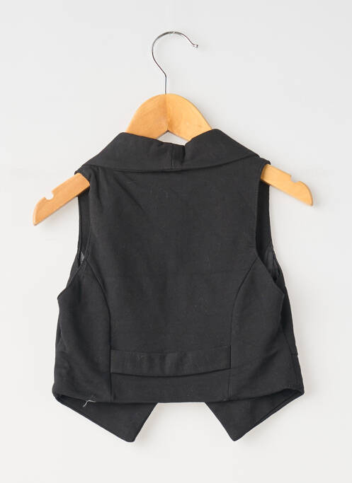 Vestă fără mâneci negru TON TIN fată