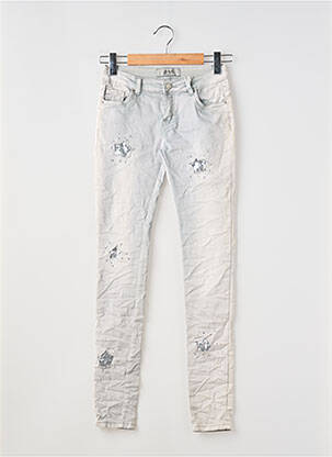 Blugi skinny gri G66 fată