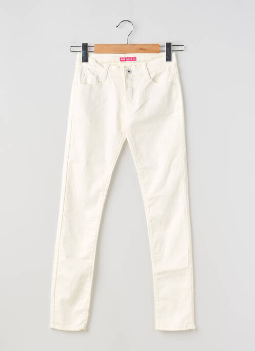 Pantalon slim bej TON TIN fată