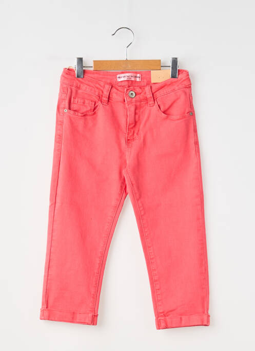 Pantalon trei sferturi roșu MINI MIGNON fată