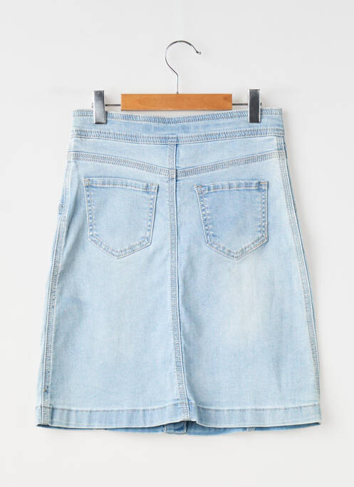 Fustă midi albastru G66 fată