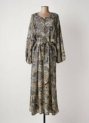 Rochie lungă negru SUMMUM femeie