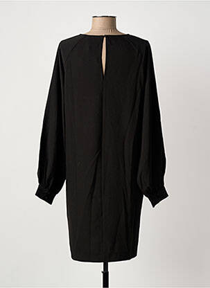Rochie midi mâneci lungi mâneci lungi negru ICHI femeie