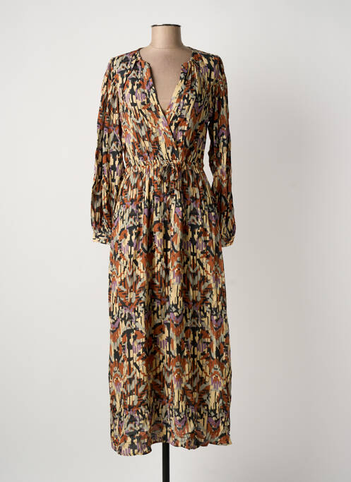 Rochie lungă maro SEE U SOON femeie