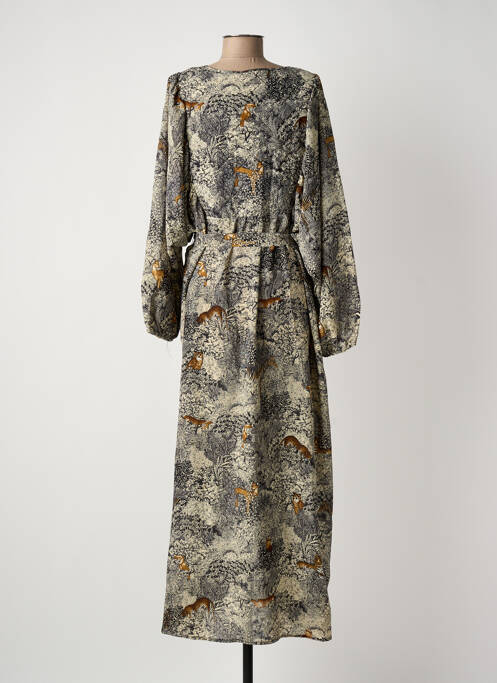 Rochie lungă negru SUMMUM femeie