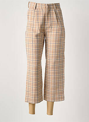 Pantalon 7/8 bej SEE U SOON femeie