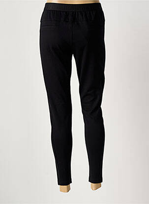 Pantalon slim talie elastică mărime normală negru SUMMUM femeie