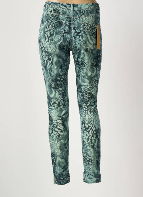 Pantalon slim verde SUMMUM femeie